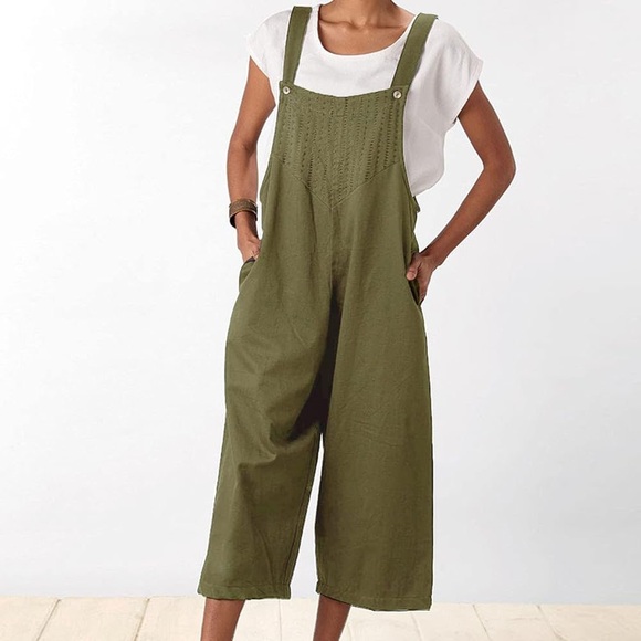 Roolee Olive Jumpsuit - Picture 5 of 5